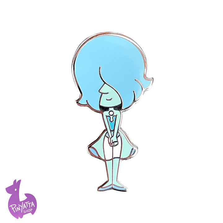 Blue Pearl Pin