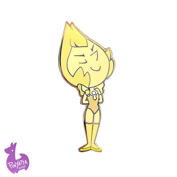 Yellow Pearl Pin